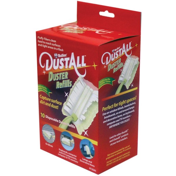 Butler 413541 Dustall Duster Dry Refill, Pack of 10