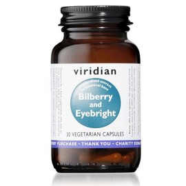 Viridian Bilberry with Eyebright Extract - 30 Vegicaps