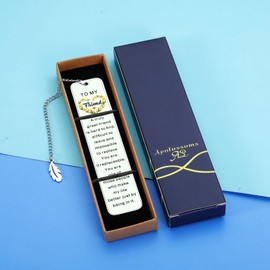 Friend Bookmark Birthday Gifts for Best Friend Women Men Friendship Bookmarks Gift for Friends Book Markers for Reading Book Lovers Gifts for Bff Bestie Special Long Distance Friend Coworker Christmas