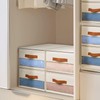 DIMJ Closet Organizers and Storage - Foldable Storage Bins with