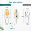 DiCUNO G8 LED Bulb Dimmable, Equivalent to G8 Halogen Bulb