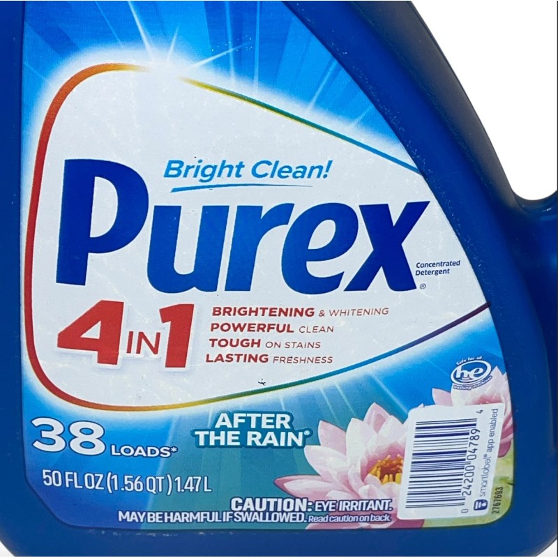 Purex Liquid Laundry Detergent After the Rain 50 Ounces, 38