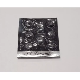 Dupont S.T. Dupont Black Flints for Ligne 1 & 2, Standard Lighters | 8 pk. Black Flints