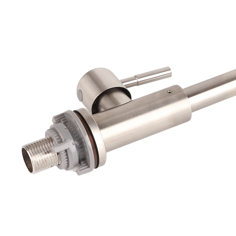 G1/2in Thread Stainless Steel Single Cold Single Hole Sink Water