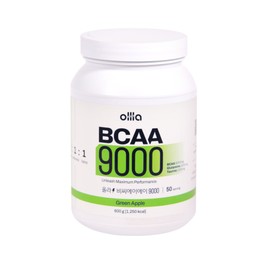 Ola BCAA 9000 Green Apple (50 servings of 600g), 1 piece / 올라 BCAA 9000 그린애플(600g 50회분량), 1개