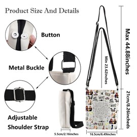 MYSOMY Owens Sisters Crossbody Bag Sally And Gillian Gifts Salt Rosemary Lavender Lover Gifts Magic Witches Shoulder Bag (2Lady CB uk2)