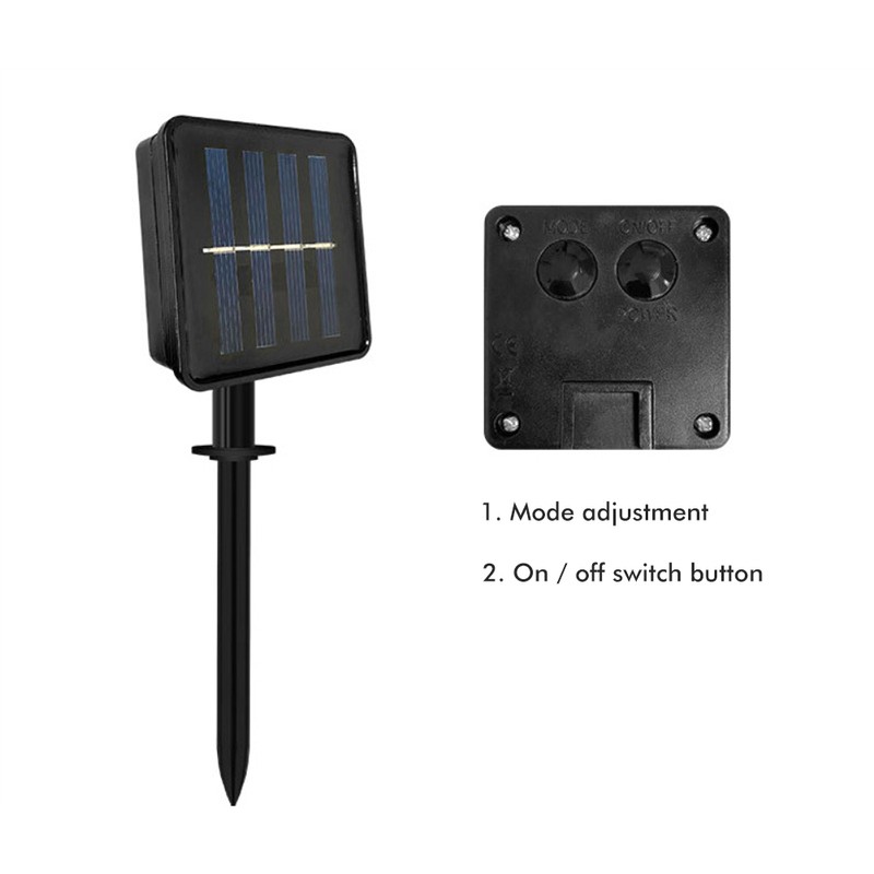 Outdoor Solar Garden Lamp Waterproof Solar Christmas Cane Stake Light