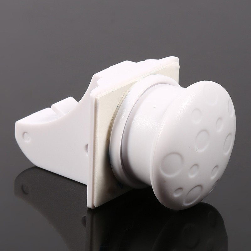 4Pcs White Magnetic Baby Child Kid Pet Proofing Cupboard Cabinet