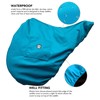 Harrison Howard Premium Waterproof/Breathable Fleece-Lined Long-lasting Outer Damage Protection Saddle