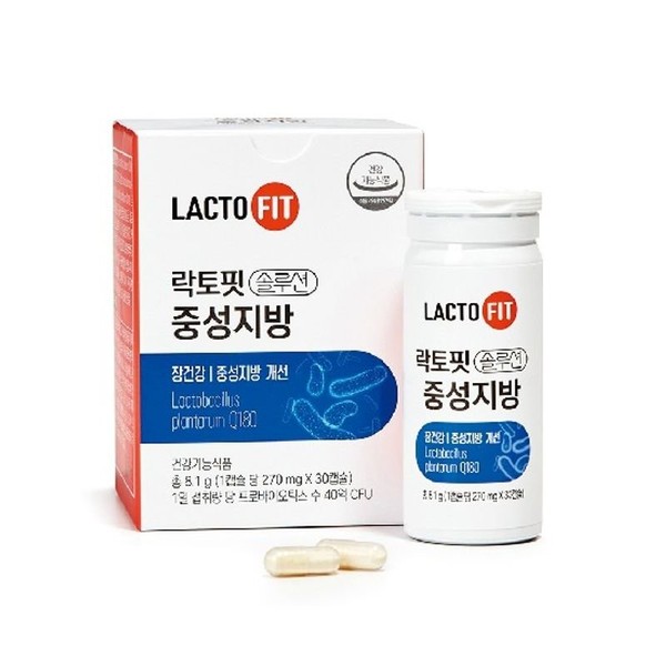 1 container of Lactopit solution neutral fat, single option / 락토핏 솔루션 중성지방 1통, 단일옵션