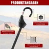Akicderu Elastic Straps with Hooks, Heavy Duty Expander with Hooks,