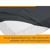 npluseins Jersey Fitted Sheet Made of 100% Cotton – Available
