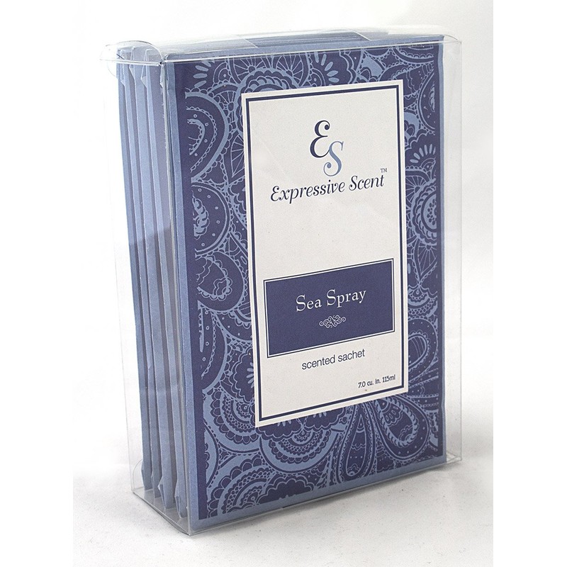 Expressive Scent 6 Pack Seaspray Large Scented Sachet Envelope