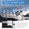 4K Quad Dash Cam - Built-in GPS & WiFi -