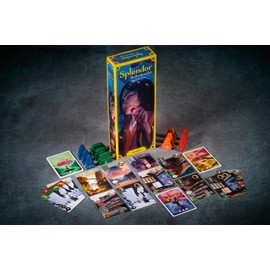 Asmodee Splendor The Sun Never Sets Board Game Expansion - Enhance Gameplay with New Strategies & Challenges, Fun for Families, Kids & Adults, Ages 10+, 2-4 Players, 45 Min Playtime