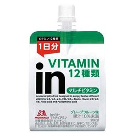 Morinaga Seika Weider in Jelly, Multi Vitamin, Grapefruit Flavor, 6.3 oz (180 g)