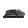 Monoprice Ergonomic Wireless Split 105-Key Keyboard, 2.4GHz Wireless, 13 Multimedia