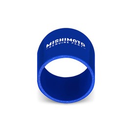 Mishimoto Acoplador recto, Azul, 3.0 Inches