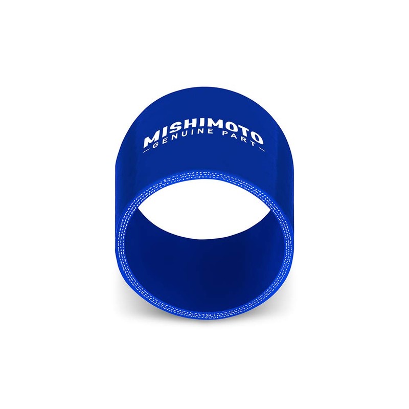 Mishimoto Acoplador recto, Azul, 3.0 Inches
