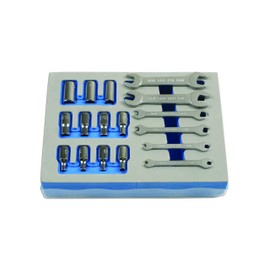 Laser 7132 BA Spanner and Socket Set, Assorted