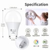evelor GU24 LED Light Bulb,60 Watt Equivalent Daylight White 5000K,Non-Dimmable,Efficient