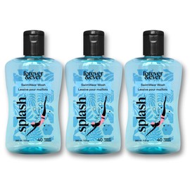 Splash All Natural Laundry Detergent, Liquid Laundry Detergent, Chlorine Neutralizer Swimsuit Wash, Hypoallergenic, Gentle & Color Safe Formula, High Efficiency (HE) Compatible Wash, 9.5 fl oz, 3 Pack