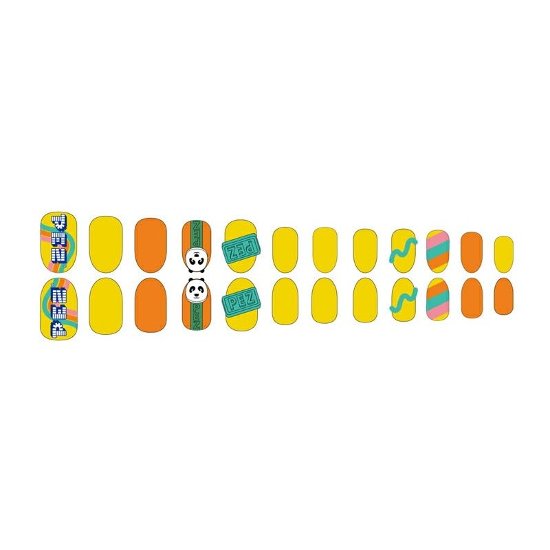 suntan pez nail tip