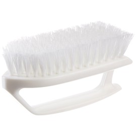 STAR BRITE Scrub Brush/Curved Plastic Handle (040027)