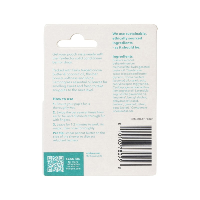 Ethique Dog Bar Conditioner Solid Pawfector 15g