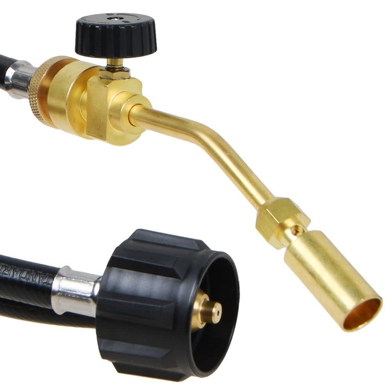Propane Gas Tank Turbo Torch Hose Adapter Kit, Portable Propane
