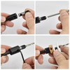 URHELP Countersink Drill Wood Set, Countersink with Countersink, Adjustable Depth