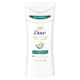 Dove Advanced Care Antiperspirant 48H Sweat and Odour Protection Coconut Water & Sweet Lime Scent with Pro-Ceramide Technology 74 g