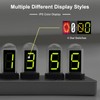 JoFomp Nixie Tube Clock Kit, IPS Color Screen Desk Digital