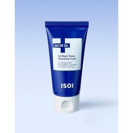 Isoi [아이소이] 아크니닥터 퍼스트 블랙 딥 클렌징 폼 75mL [ISOI] AcniDoctor First Black Deep Cleansing Foam 75mL