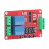 Time Delay Relay Multi Functional 2-Channel Self Lock Cycle Timing