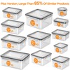 HOMETALL 52 Piece Airtight Food Storage Containers Set with Lids