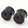 1 Pair Motorcycle Front Axle Nut Covers Caps for Harley