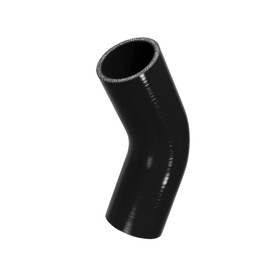 Motoforti 1 Pcs 54mm 2.13" ID 102mm 4.02" Length 45 Degrees Black Car Silicone Hose Coolant Hose Universal Long-lasting