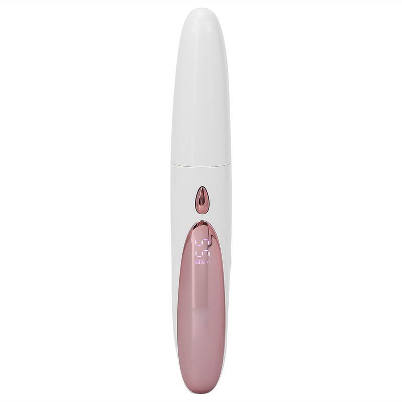 Heated Eyelash Curler Rechargeable Silicone Brush Head Portable Electric Eyelash