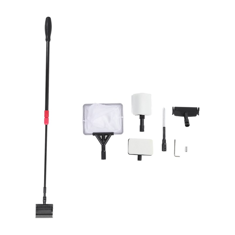 6 in 1 Aquarium Cleaning Kit Multifunction Replaceable Durable Fish