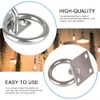BuuyyBann 4 Pcs Stainless Steel Ceiling Hook Durable Square Pad