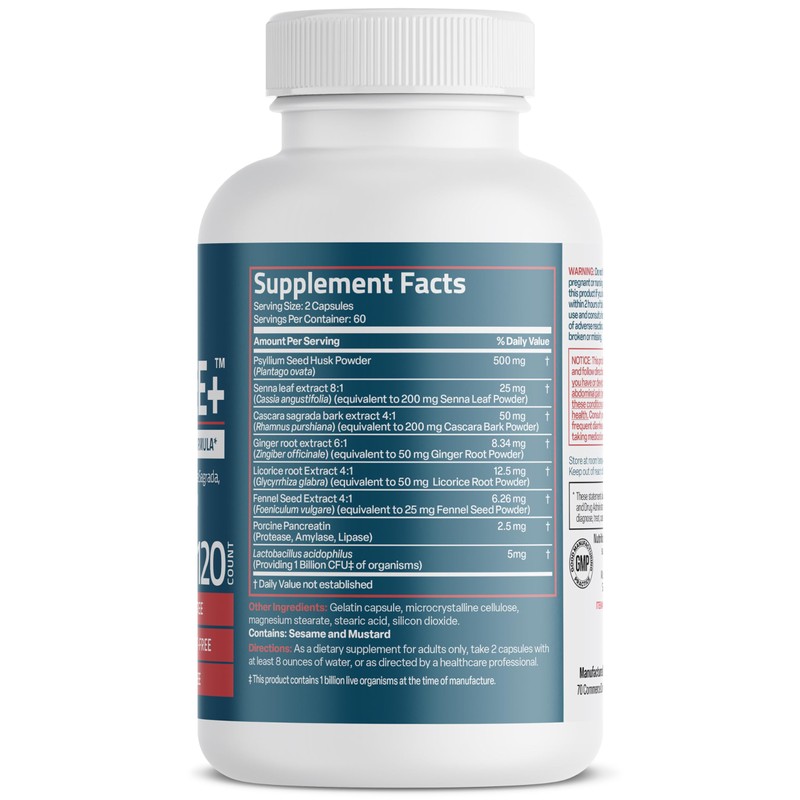 Bronson Advance Colon Cleanse Premium Cleanse & Detox Formula with