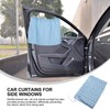 Alipis Insulated Car Window Cover Replaceable Side Curtain Suction Cup