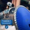 S&R Diamond Blade/Cutting Disc 230 x 22.2 mm Grinder Discs