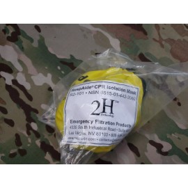 NEW 2H Respaide R2-101 CPR Isolation Respiratory Face Mask Navy Corpsman LBT