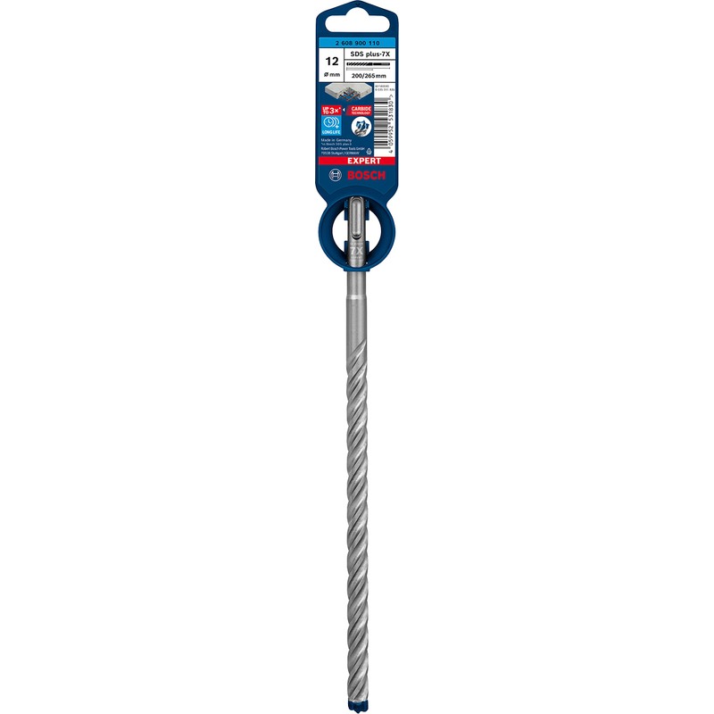 Bosch Professional 1x Expert SDS plus-7X Hammer Drill Bit (for