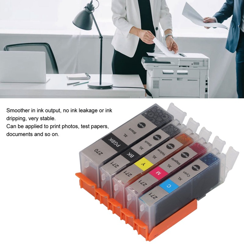 Ink Cartridge 5 Color Printing Accessory Part for PIXMA MG5720