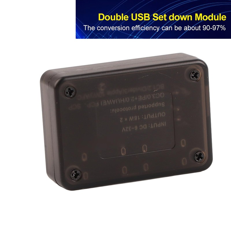 Fafeicy DC Module 12V 24V to QC3.0 Module with Dual