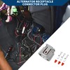 Hihaha Toyota Compatible Alternator Power Connector Plug / Inner Female