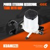KUAMZEEI 603-938 Power Steering Reservoir/Tank with Cap and Bracket for